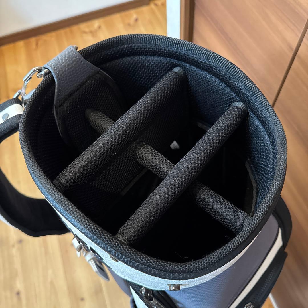 JONES キャディバッグ グレー/ホワイト