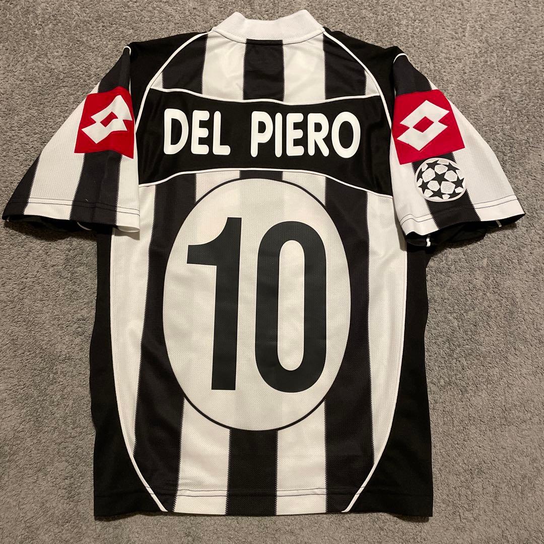 2002-03 ユベントス デルピエロ#10 チャンピオンズリーグ決勝刺繍付