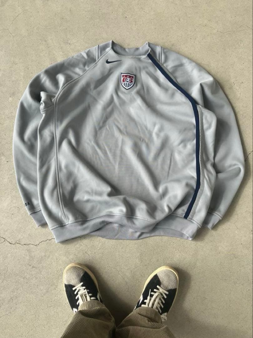 【希少＿美品】Nike×アメリ代表/スウェットシャツ/ジャージ/ナイキXL