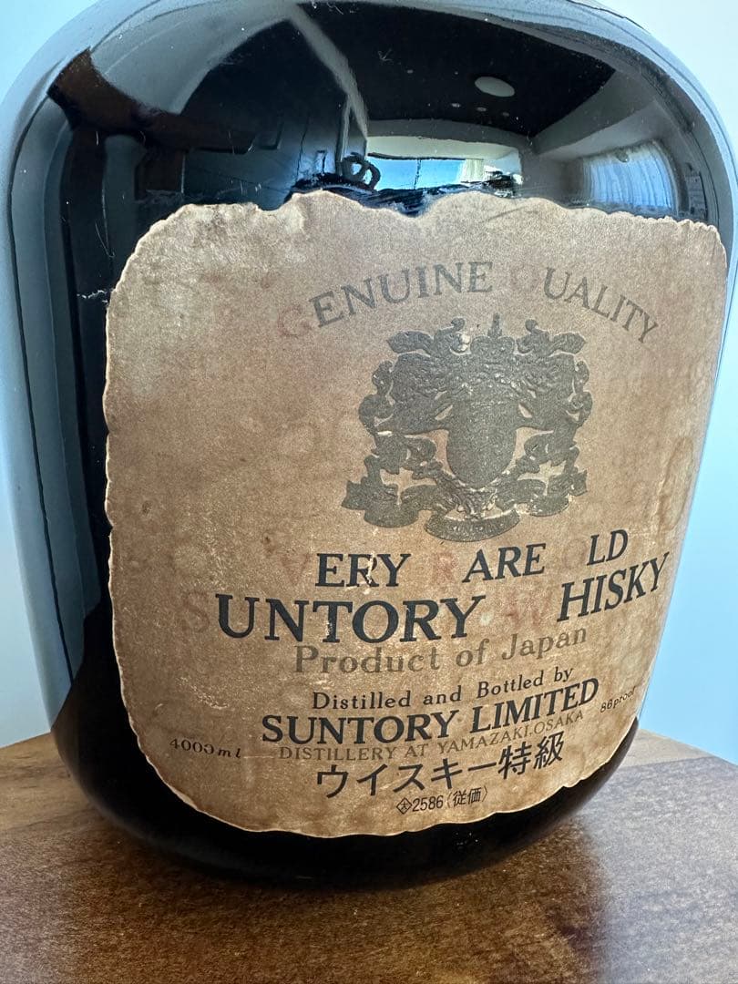 『限定品』サントリーオールドウィスキー特級4000ml 未開栓