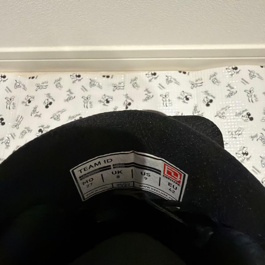【美品】21-22 DEELUXE Team ID 27.0cm インソール付