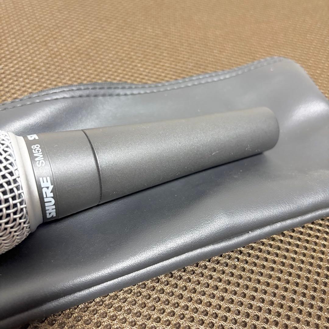 【美品】SHURE SM58 ダイナミックマイク 正規品 完品 シュア ゴッパ