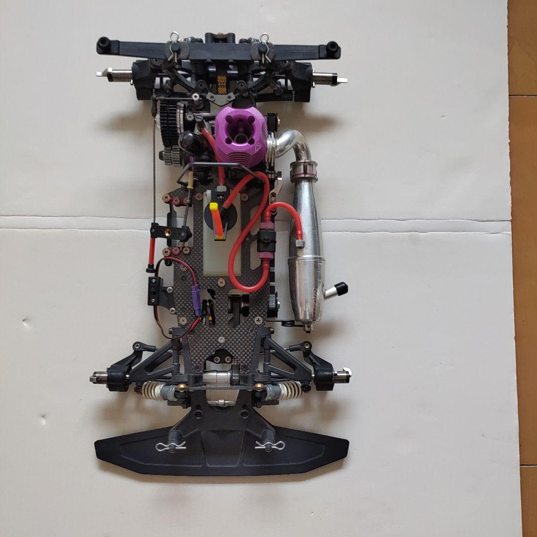 MUGEN　MRX-3、エンジンマフラー付き