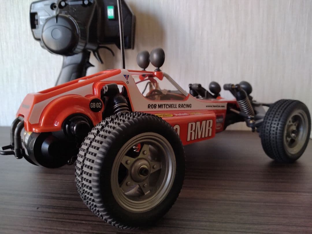 RCタムテックギア バギーチャンプ美品オレンジ タミヤラジコンカー