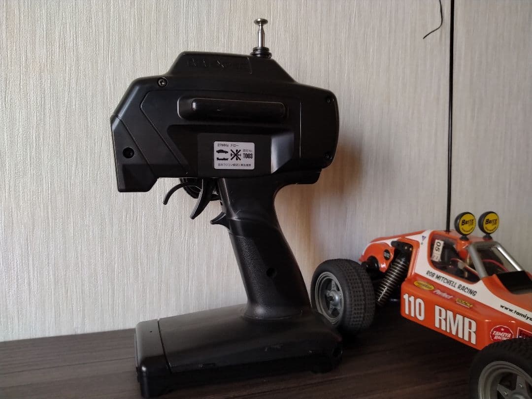 RCタムテックギア バギーチャンプ美品オレンジ タミヤラジコンカー