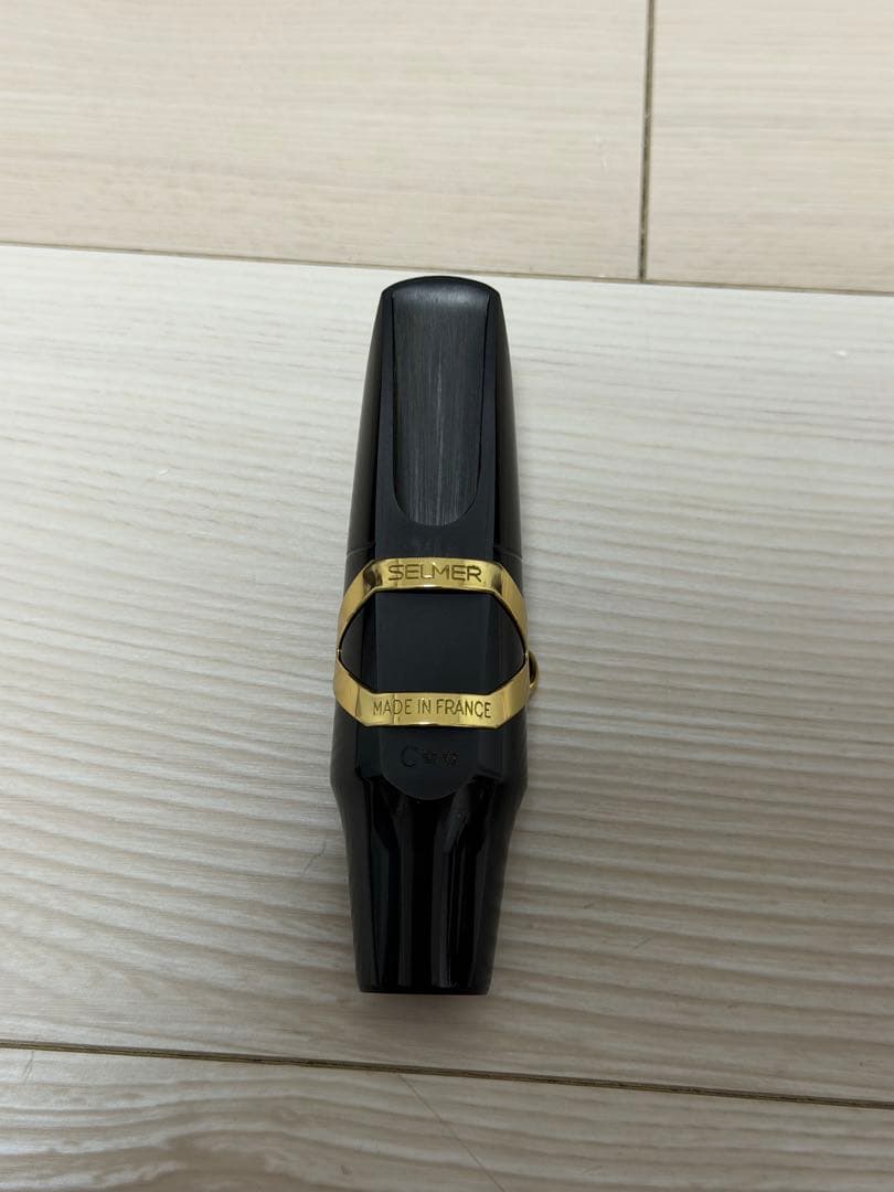 【選定品】SELMER S80 C＊＊　純正リガチャー（ゴールドラッカー）　美品