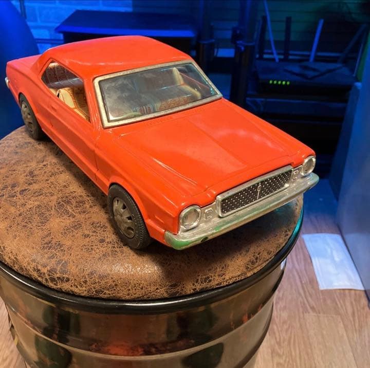 アサヒ玩具　NEW MARK2ハードトップ　ブリキ