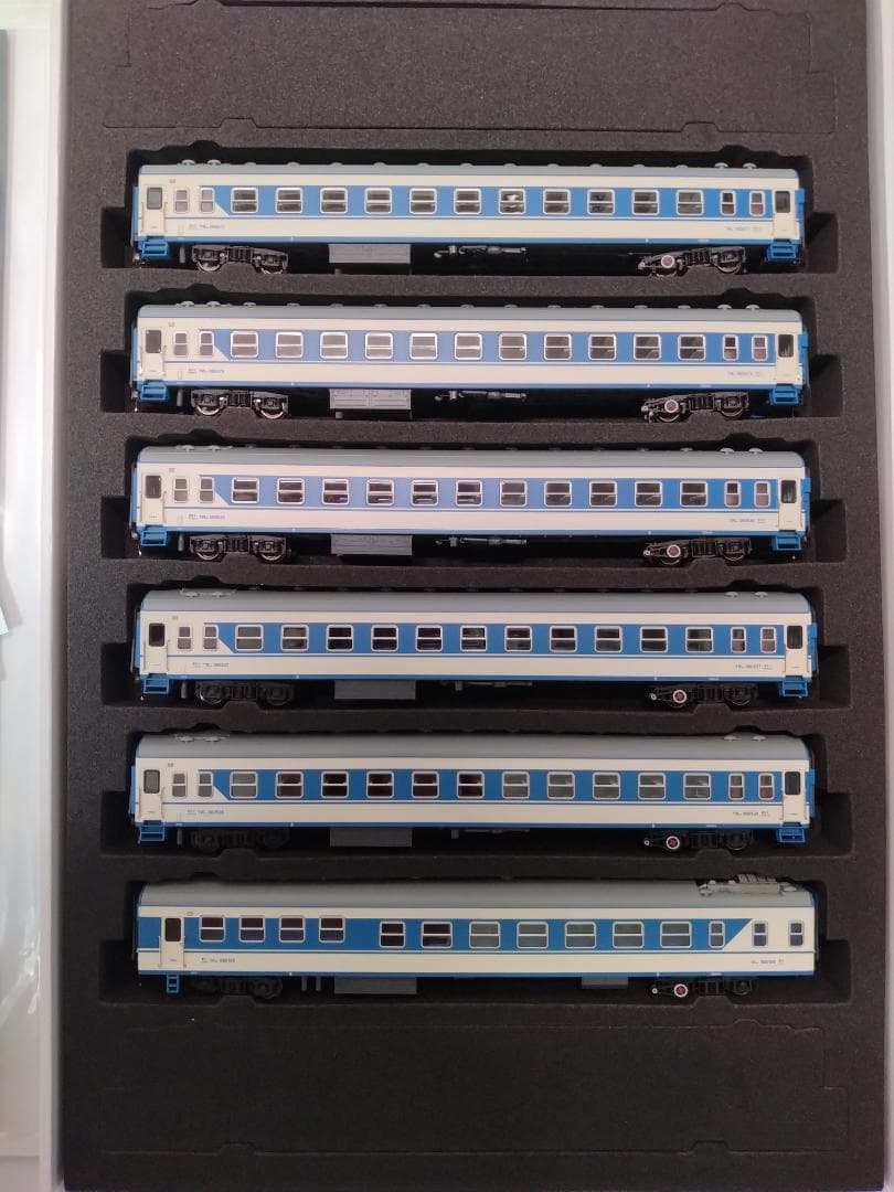 長鳴火車模型　 Nゲージ　25B客車 7005/6次 西延公司　B,C セット