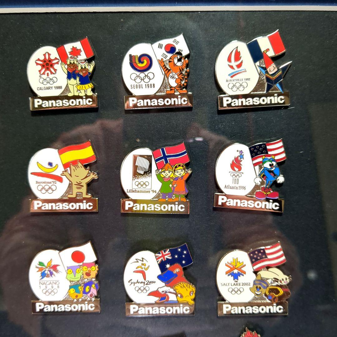 2008年北京オリンピックのパナソニックVIPピンバッジセット　限定200