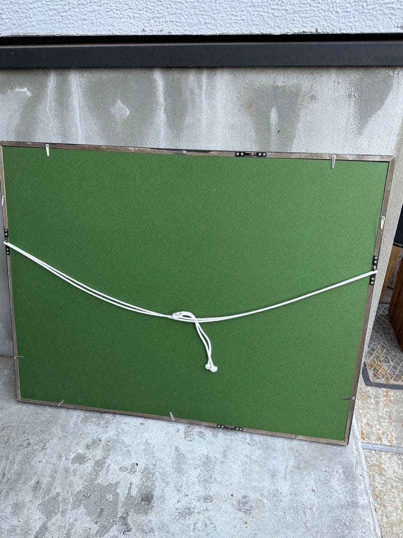 複数購入割引⭕️ アンティーク　地図　マップ　フレーム付き　ウォールアート　壁掛け