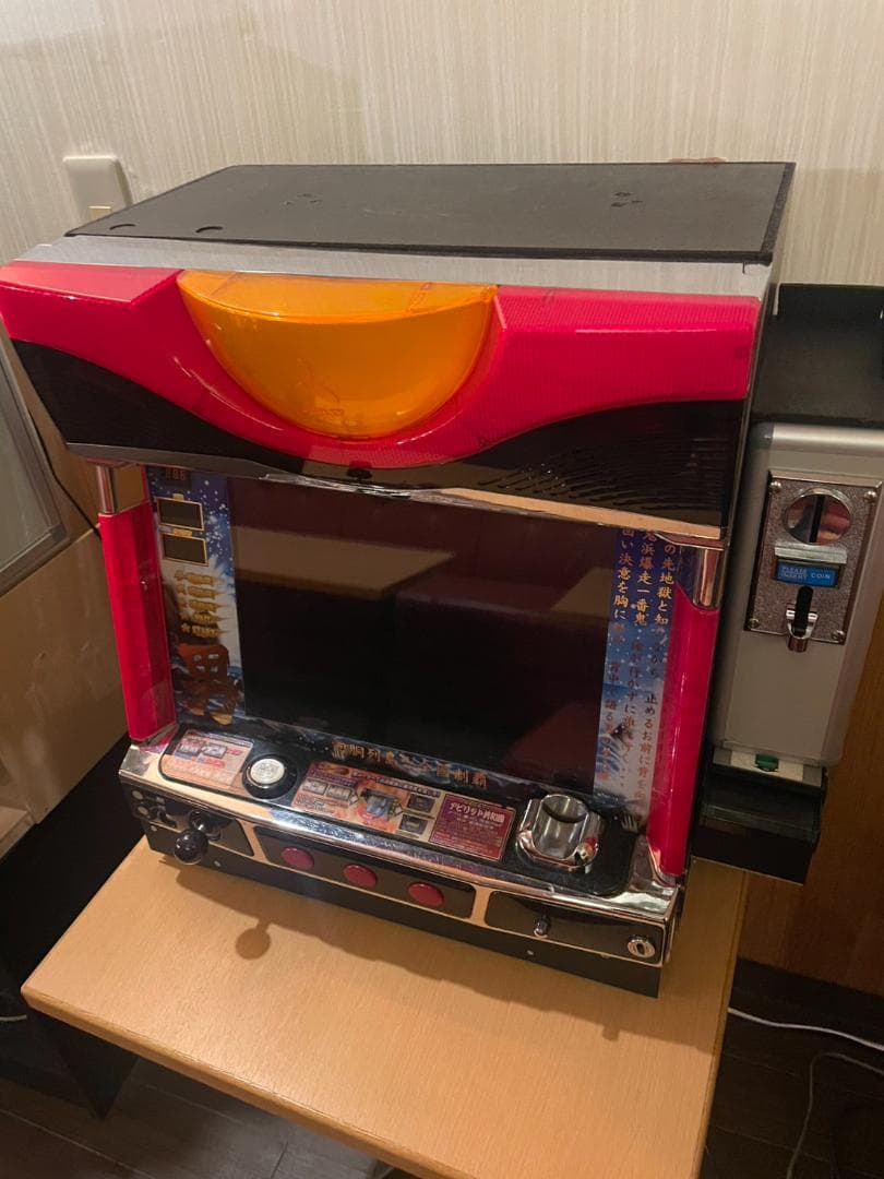 卓上パチスロ 鬼浜爆走愚連隊（銀座） 4号機 ゲーム機 動作良好