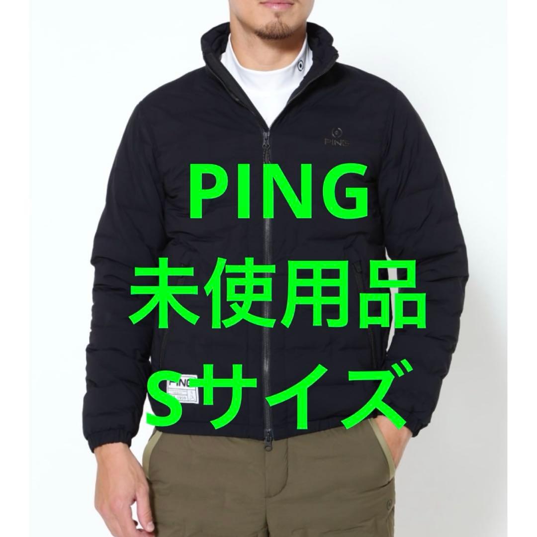 PING ピン　ゴルフウェア　フルジップ　ダウンブルゾン Sサイズ　ブラック