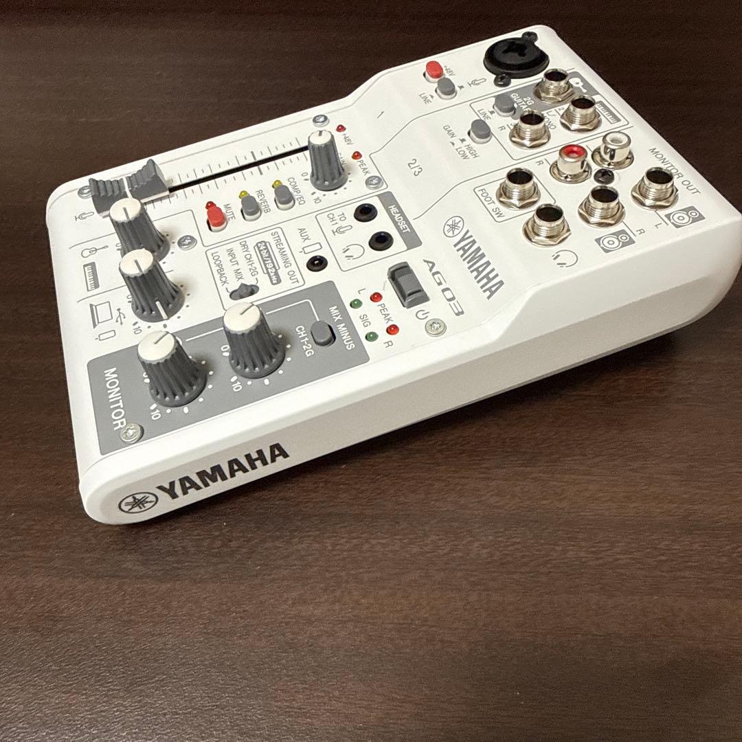 DTM・DAW YAMAHA AG03 Mk2 White