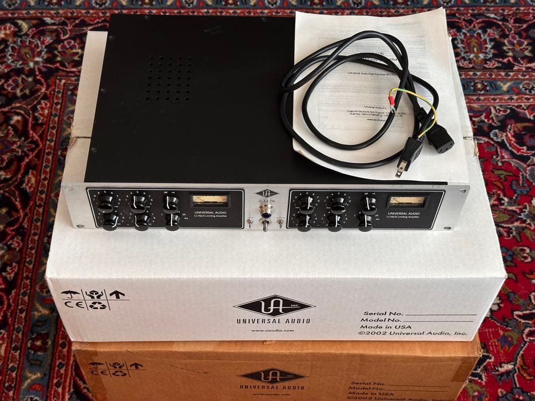 UNIVERSAL AUDIO 1176LN デュアルステレオ コンプレッサー