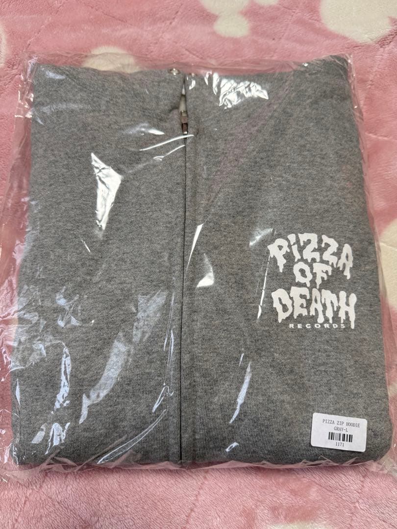 PIZZA OF DEATH グレー パーカー ハイスタ KenYokoyama