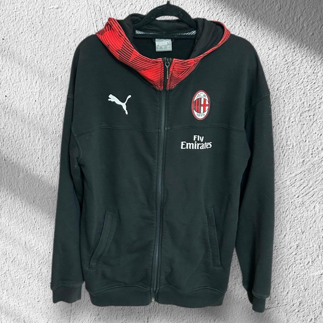 【ACミラン】ジップアップスウェットパーカー(プーマ)