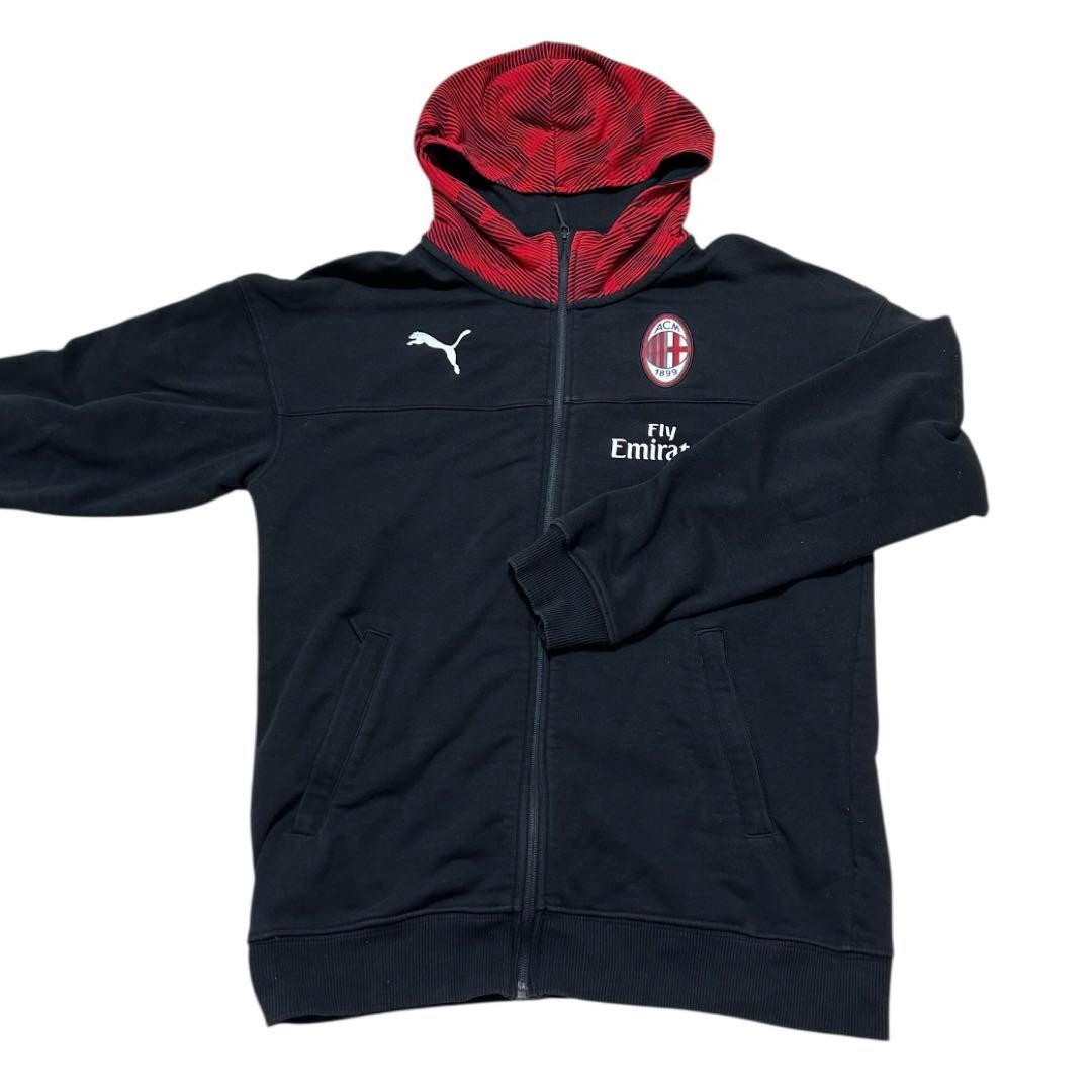 【ACミラン】ジップアップスウェットパーカー(プーマ)