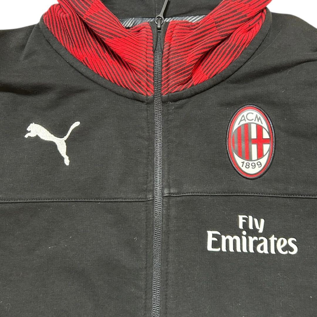 【ACミラン】ジップアップスウェットパーカー(プーマ)