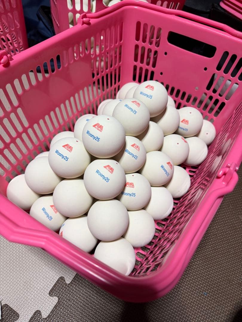 ソフトテニスボール　アカエム　120球【公認球】