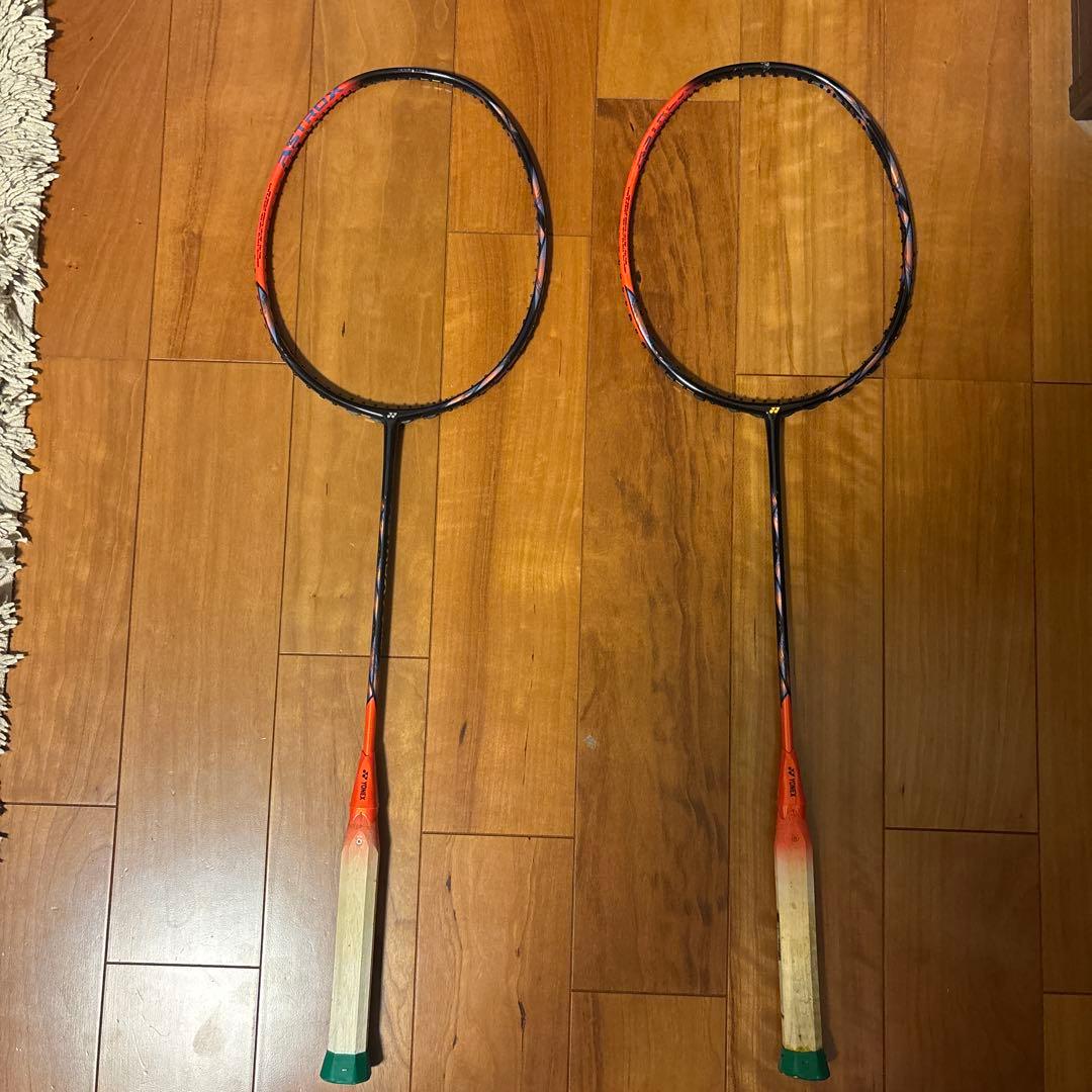 ASTROX 77pro バドミントンラケット 折れ　2本