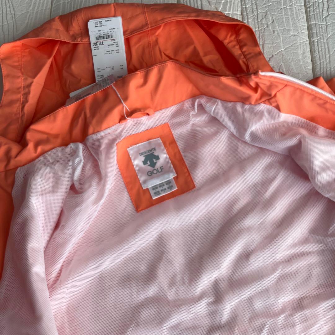 未使用　デサントゴルフ　ナイロンストレッチ　レインウェア　ワンピース　L