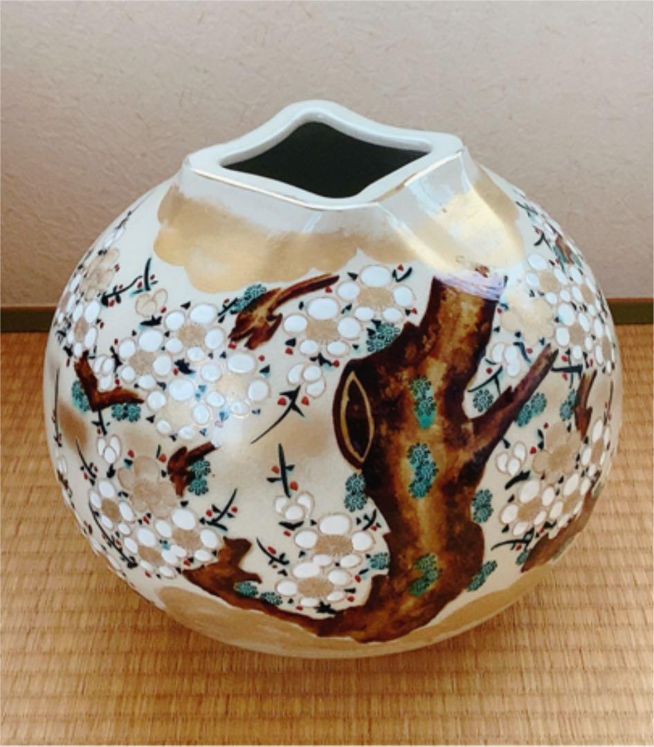 九谷焼 花瓶 南春造★ 即購入禁止