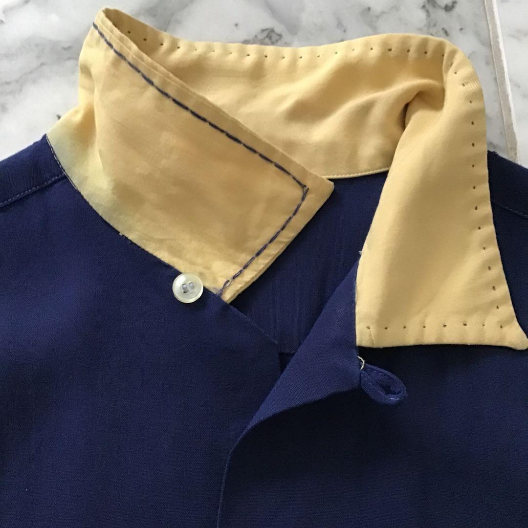 50s～60s NAT NAST ボーリングシャツ オリジナル