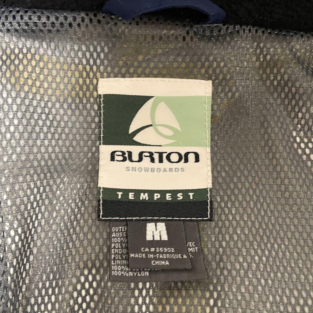 Burtonバートンスキーウェアスノーボードジャケットパーカー紺ネイビーベージュ