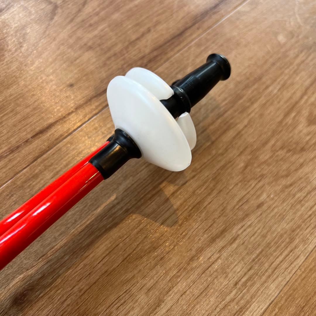 オガサカ　スキー ストック LC-FS/WT フリーサイズ