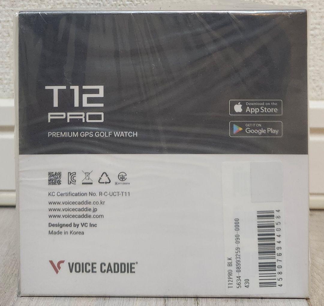 【新品未開封】VOICE CADDIE T12 PRO ゴルフウォッチ