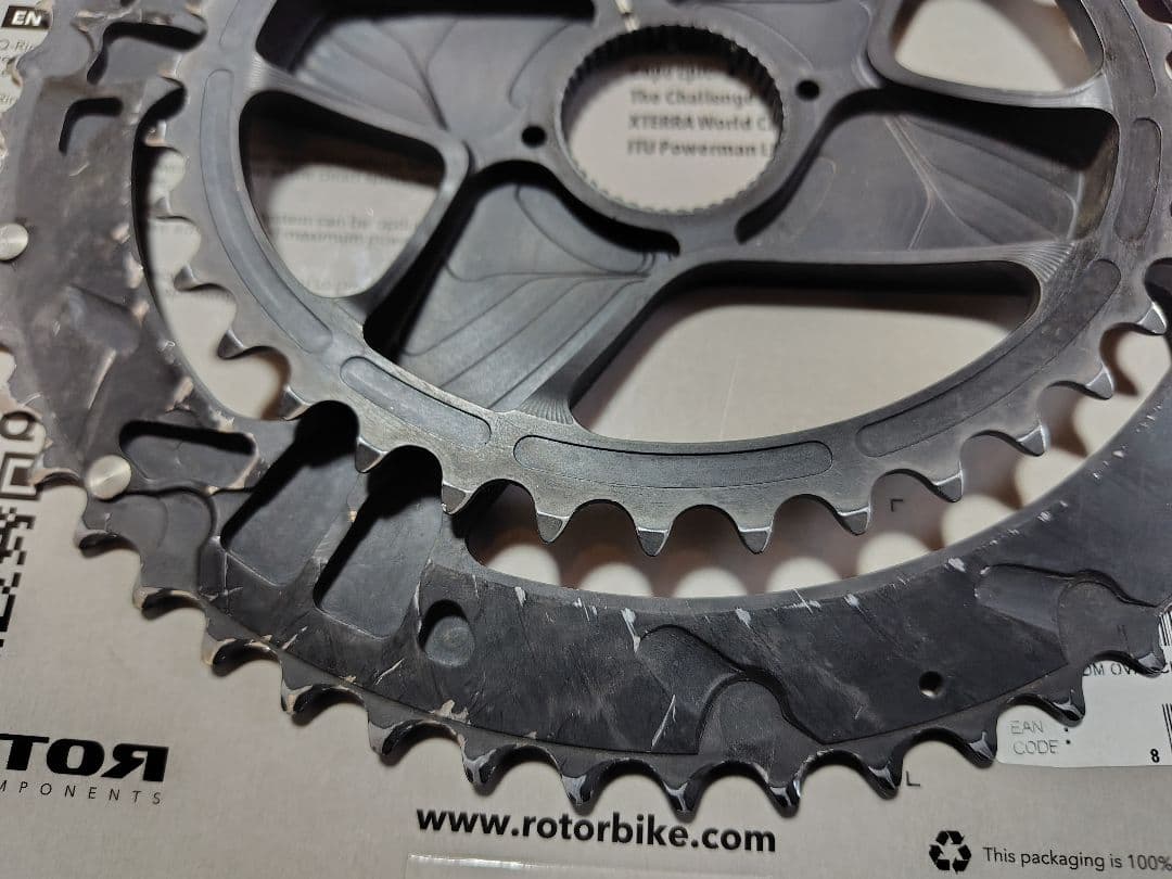 ROTOR Q RINGS DM オーバルチェーンリング 52/36T