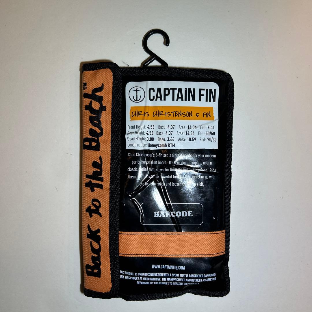 サーフィン・ボディボード CAPTAIN FIN Chris Christenson 5 Fin