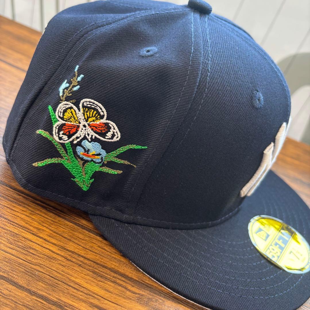 【SALE】MLB ヤンキース豪華刺繍キャップ　ジャッジ