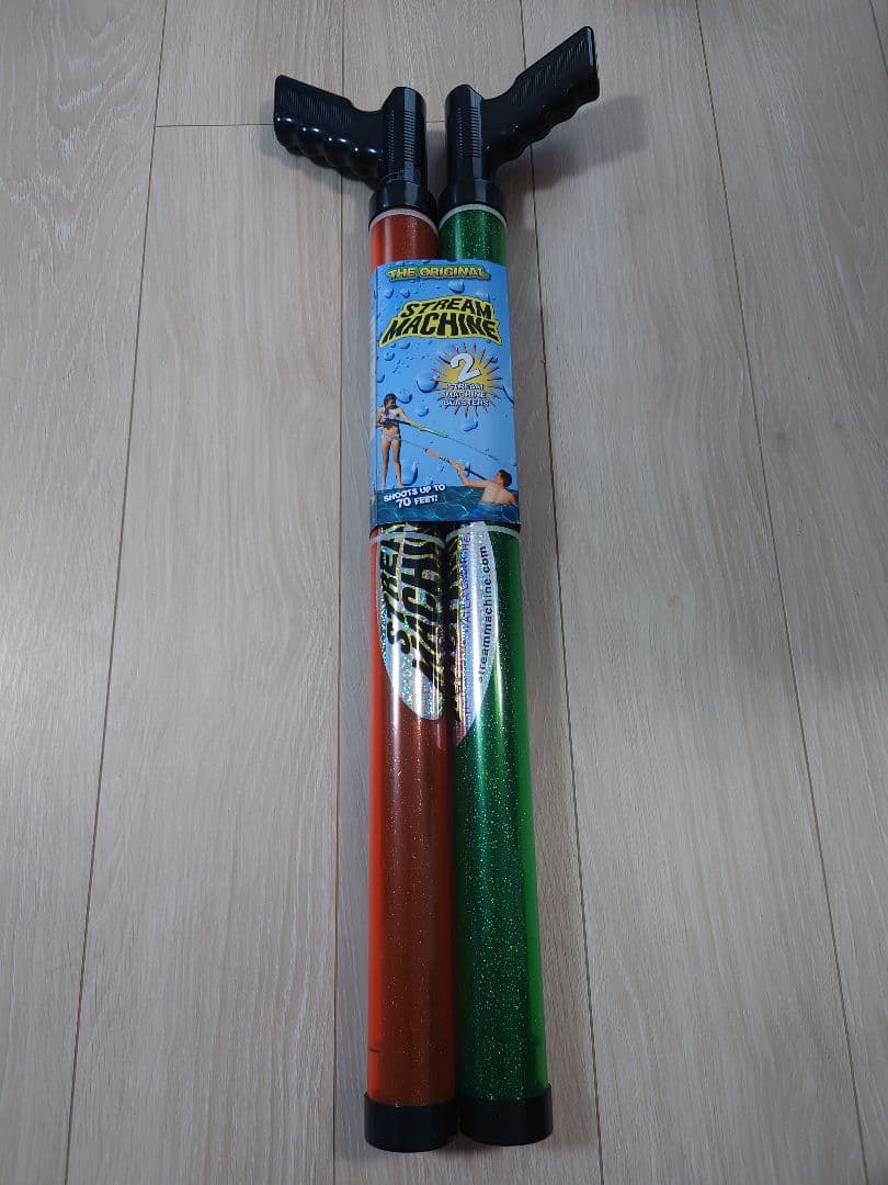 【新品】stream machine ストリームマシン 水鉄砲 2本セット