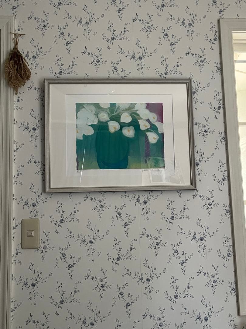 新品額　65枚限定　大きめサイズ　ジニー・キム　版画　直筆サイン　NO. 証明書