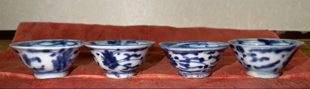 ツ*ず様 煎茶道具　茶器　茶碗　9客セット