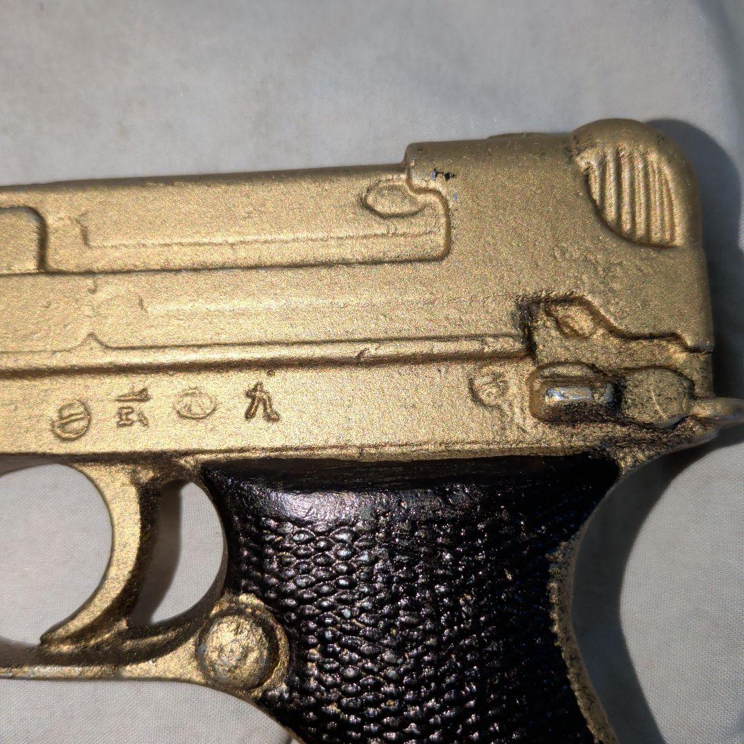 中田商店製 九四式自動拳銃 無可動文鎮モデル　重量490g 珍品