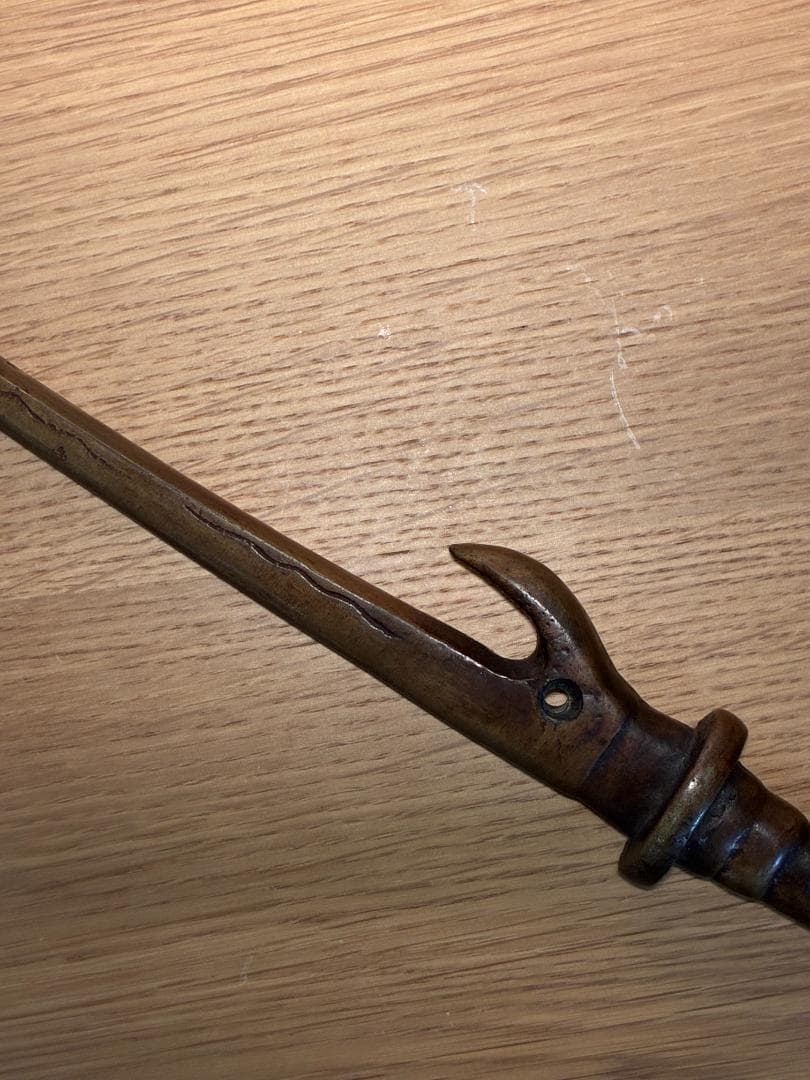 018 兜割 銅製 時代武具 鉢割（はちわり）