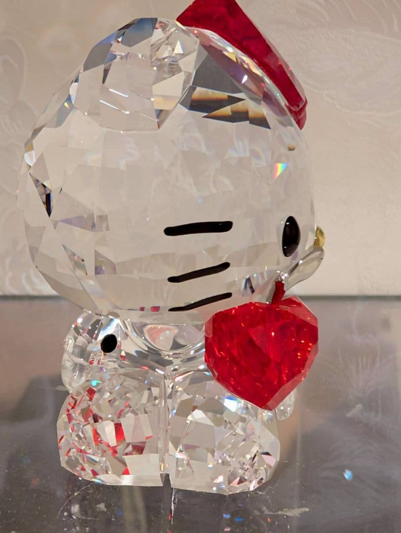 ハローキティ SWAROVSKI スワロフスキー　置物　フィギュア