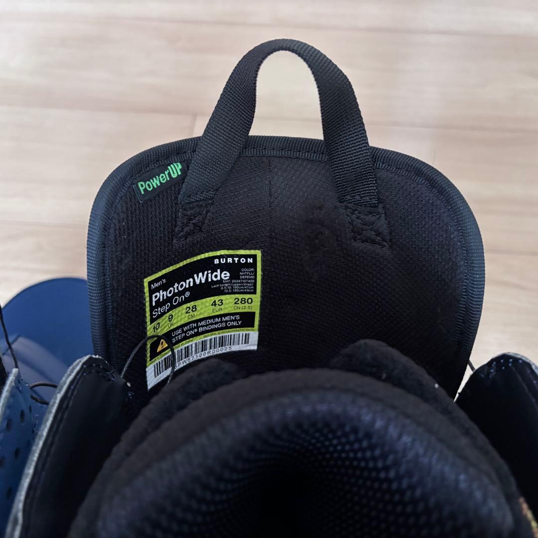 スノーボード BURTON FHOTON STEP ON WIDE 28cm