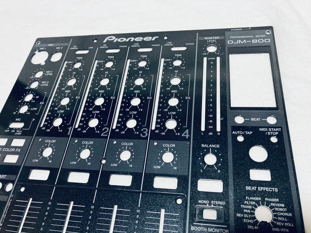 Pioneer DJM-800 ミキサーパネル