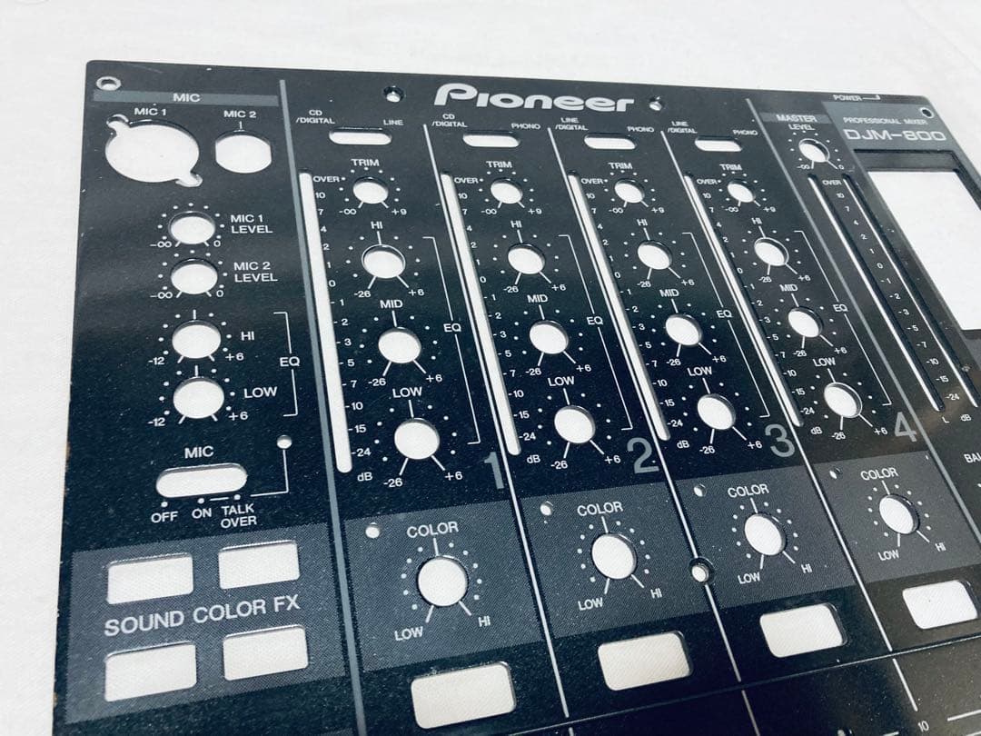 Pioneer DJM-800 ミキサーパネル