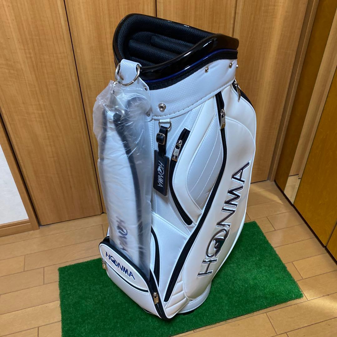HONMAキャディバッグ　ホワイト