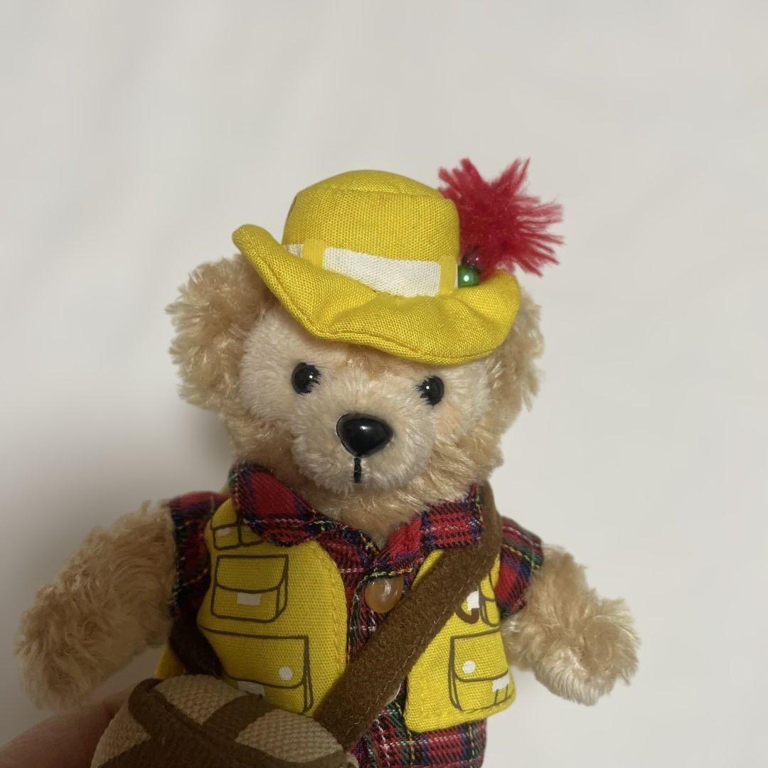 ダッフィー　魚釣り　フィッシング　初期　レア　黄色