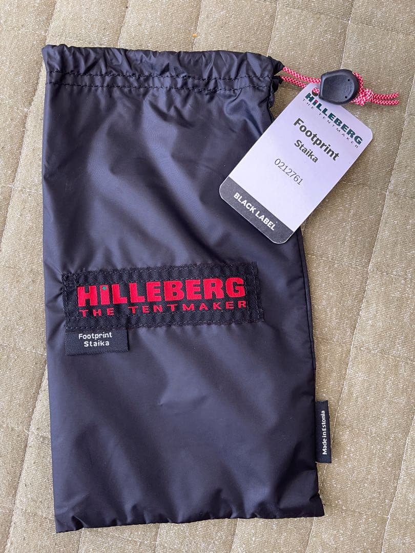 国内正規取扱品　ヒルバーグ スタイカ グリーン フットプリント付き