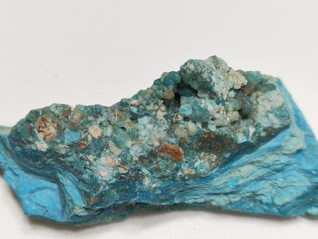 パワーストーン　天然石　ペルー産　ジェムシリカ　ブルーオパール　22g　N756