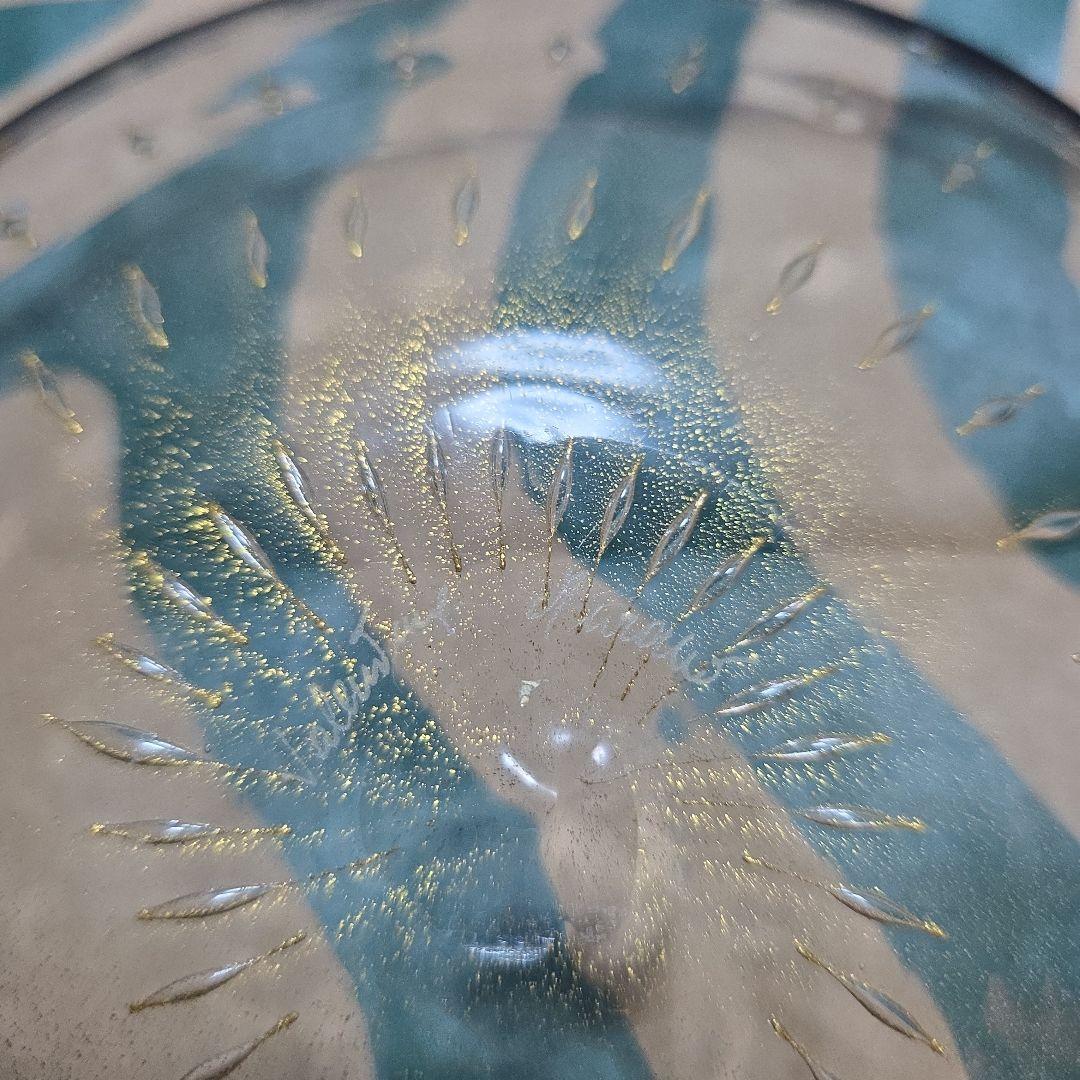 【希少】ムラーノグラス サイン入り