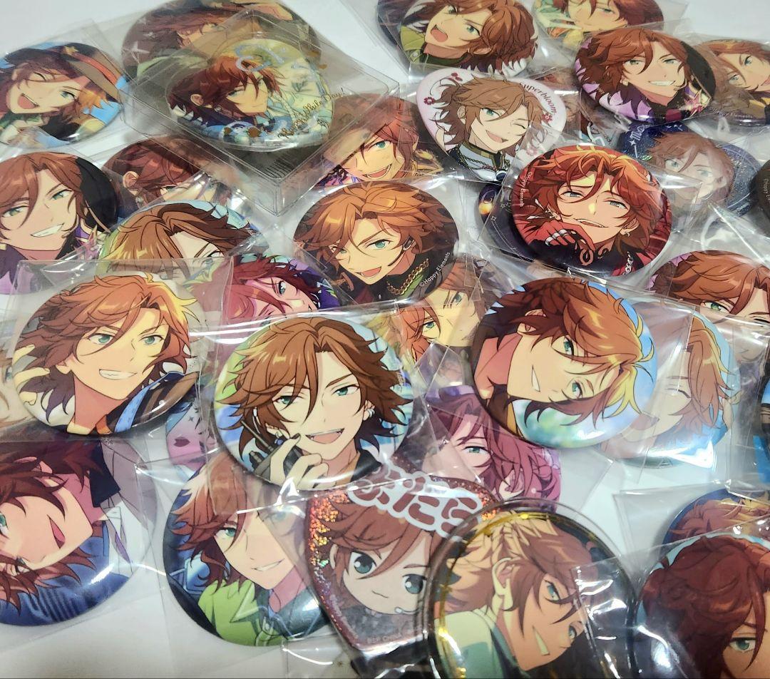 あんスタ 三毛縞斑 缶バッジ 39点まとめて 周年 テーマスカウト クロス