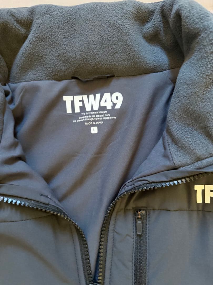 TFW49 VW FULL ZIP BLOUSON チャコール　L