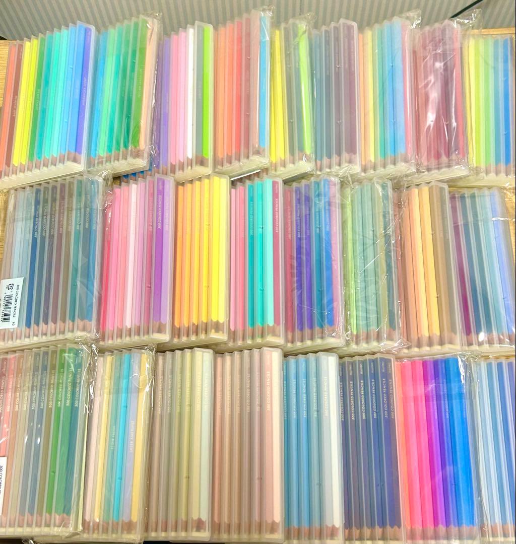 フェリシモ 500色 色鉛筆 TOKYO SEEDS 全色セット